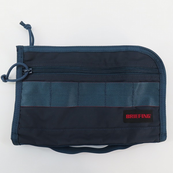 実際に弊社で買取させて頂いたBRIEFING/ブリーフィング TRAVEL TAP トラベルタップ クラッチバッグ ネイビー