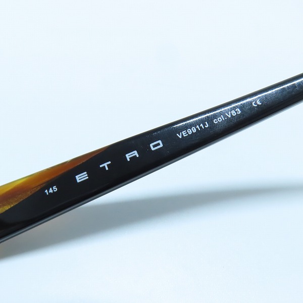 実際に弊社で買取させて頂いたETRO/エトロ メガネフレーム/アイウェア  VE9911Jの画像 5枚目