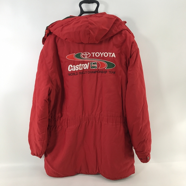 実際に弊社で買取させて頂いたTOYOTA Castrol/トヨタ カストロール World Rally Championship team フード ジャケット/Lの画像 1枚目