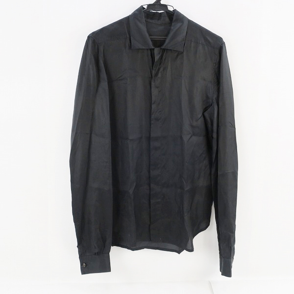 実際に弊社で買取させて頂いたRick Owens/リックオウエンス 21SS 長袖シャツ RU21S6299-J/46