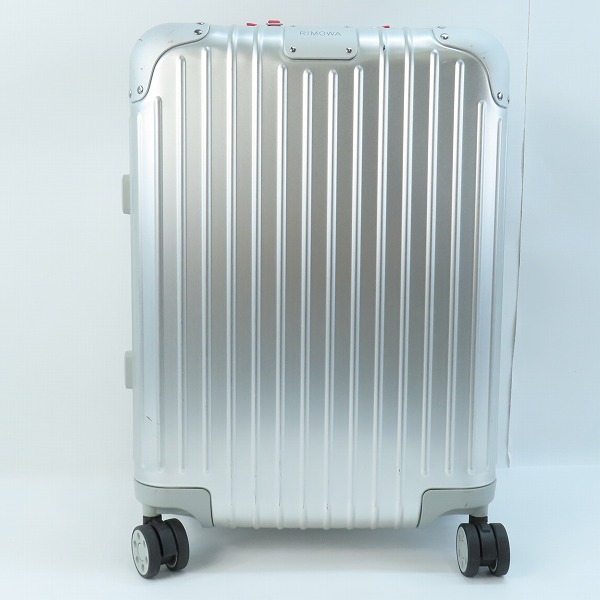 実際に弊社で買取させて頂いたRIMOWA/リモワ キャビンツイスト キャリーバッグ/スーツケース シルバー 925.90.04/35L