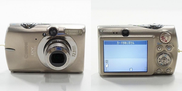 実際に弊社で買取させて頂いたCanon/キャノン PC1248 IXY DIGITAL 2000 IS コンパクトデジタルカメラ 簡易動作確認済みの画像 1枚目