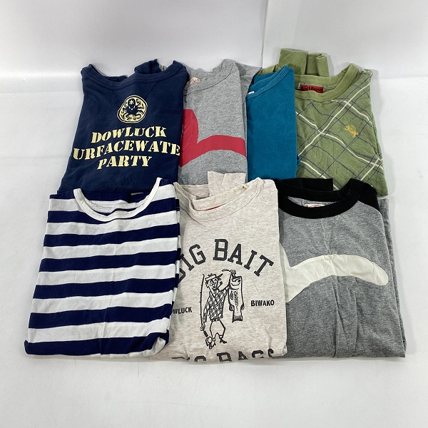 実際に弊社で買取させて頂いた【おまとめ】EVISU/エヴィス 長袖Tシャツ/ロンT