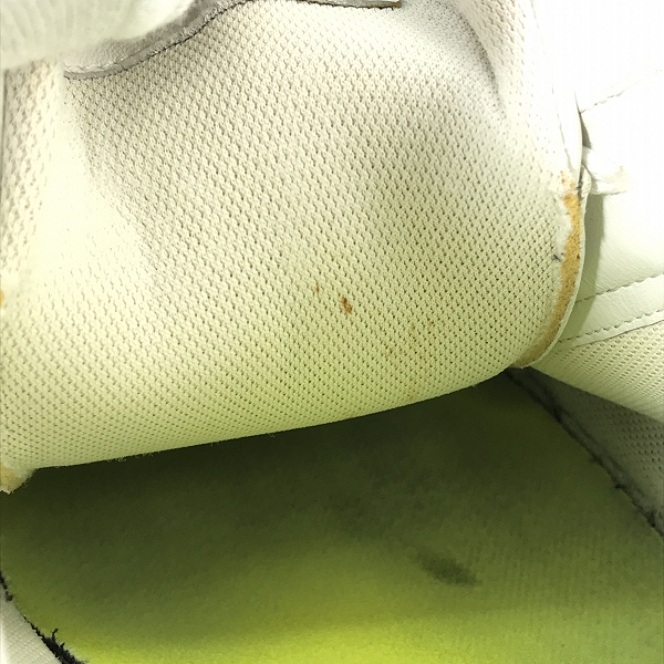 実際に弊社で買取させて頂いたLouis Vuitton/ルイヴィトン ルクセンブルグライン ローカットスニーカー ホワイト×イエロー MS1108/8.5の画像 7枚目