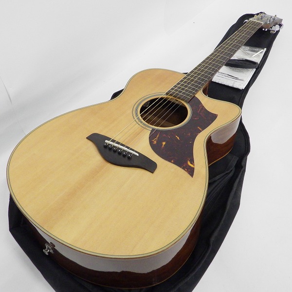 実際に弊社で買取させて頂いた★【難有り】YAMAHA/ヤマハ AC1M エレアコ/アコースティックギター/アコギ ギグケース付