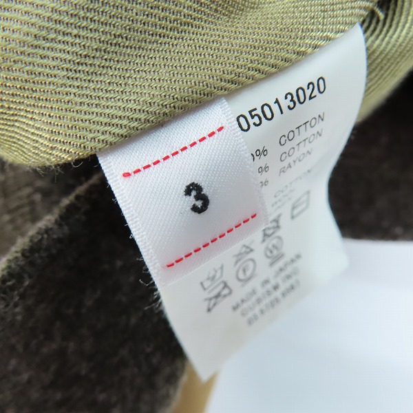 実際に弊社で買取させて頂いたVISVIM/ビズビム 20AW  VARSITY SB JKT ヴァーシティジャケット バックプリント 0120205013020 3の画像 3枚目