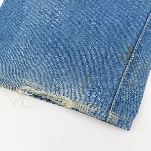実際に弊社で買取させて頂いたLEVI'S/リーバイス 501XX 日本製 赤耳 デニムパンツ Lot.55501/W36L36の画像 9枚目
