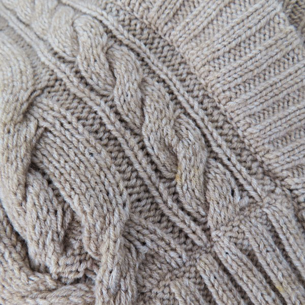 実際に弊社で買取させて頂いた【難有】BURBERRY LONDON BLUE LABEL/バーバリーロンドン ブルーレーベル ダッフルニットコート/E1F21-403-40/38の画像 7枚目