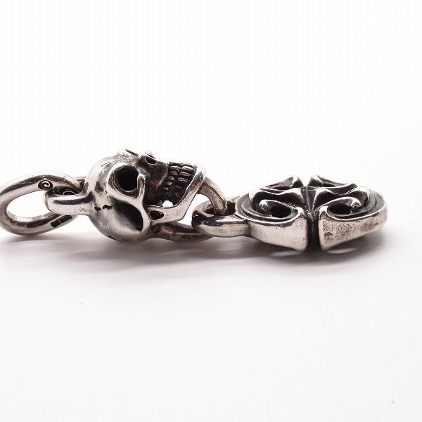 実際に弊社で買取させて頂いたGabor/ガボール スカル w/スカルプデットオーバル ペンダントの画像 5枚目