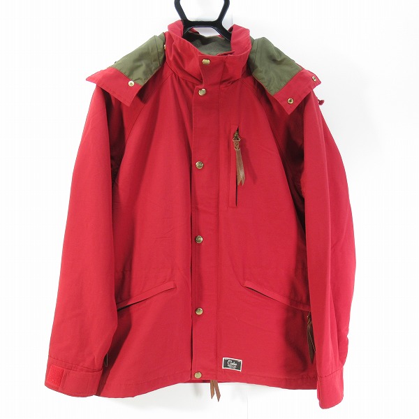 実際に弊社で買取させて頂いたCALEE/キャリー マウンテンパーカー レッド /M