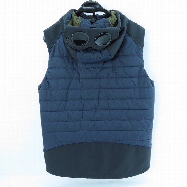 実際に弊社で買取させて頂いたC.P. COMPANY/シーピーカンパニー  Shell Goggle Down Vest シェルゴーグル ダウンベスト/50の画像 1枚目