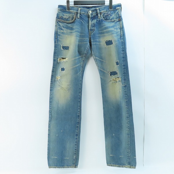 実際に弊社で買取させて頂いたHYSTERIC GLAMOUR/ヒステリックグラマー 3rd小窓セルビッチデニムパンツ/ジーンズ 4AP-2102 30