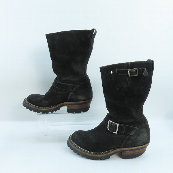 実際に弊社で買取させて頂いたWHITE'S BOOTS/ホワイツブーツ スエード エンジニアブーツ MB9165-V 7Eの画像 3枚目