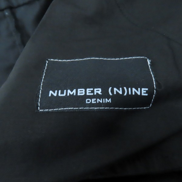 実際に弊社で買取させて頂いた【未使用】NUMBER NINE/ナンバーナイン カーゴパンツ/NDB-708W/Mの画像 3枚目