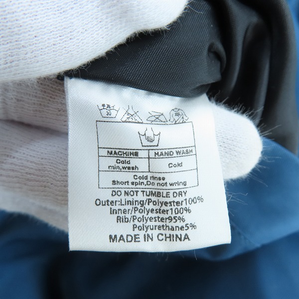 実際に弊社で買取させて頂いた【未使用】NO ID. BLACK/ノーアイディー アナーキー MA-1 フライトジャケット 439013-973B 3の画像 8枚目