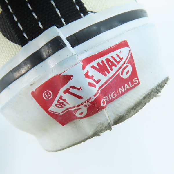 実際に弊社で買取させて頂いたVANS×WACKO MARIA/バンズ×ワコマリア Og Authentic Lx ローカットスニーカー/29の画像 7枚目