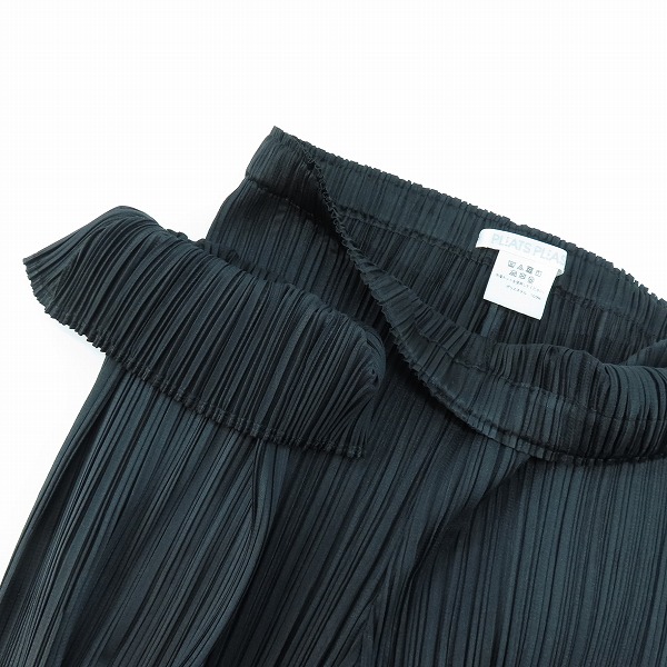 実際に弊社で買取させて頂いた PLEATS PLEASE ISSEY MIYAKE/プリーツプリーズイッセイミヤケ BASICS フルレングス パンツ pp55-JF111/2の画像 2枚目