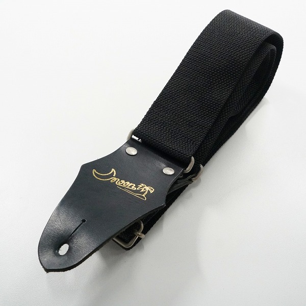 実際に弊社で買取させて頂いたmoon/ムーン ギターストラップ ベースストラップ ブラック