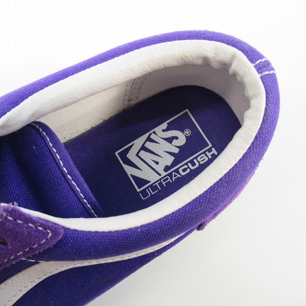 実際に弊社で買取させて頂いたVANS/バンズ ローカットスニーカー パープル 27.5の画像 4枚目