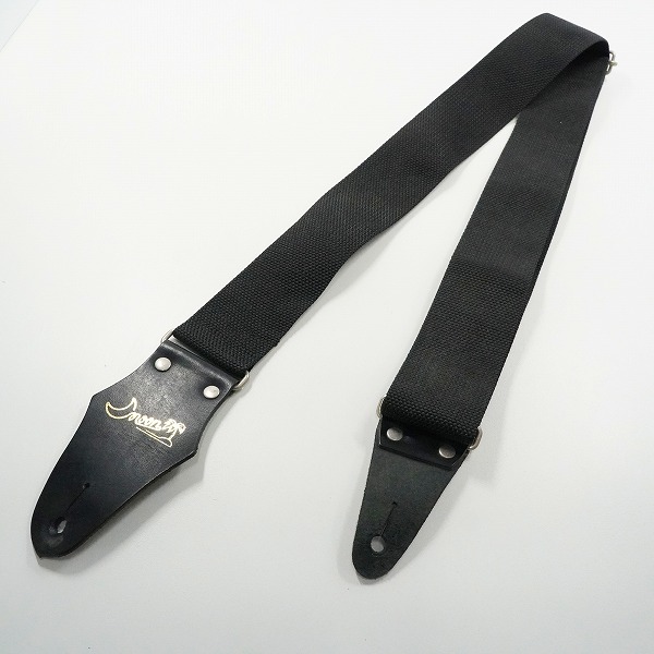 実際に弊社で買取させて頂いたmoon/ムーン ギターストラップ ベースストラップ ブラックの画像 1枚目