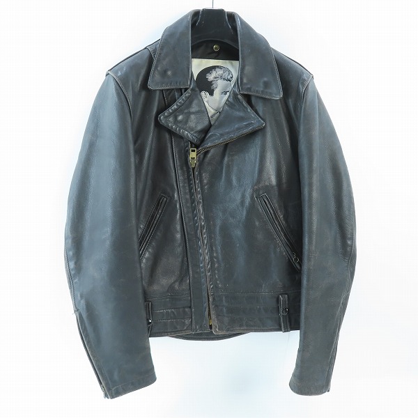 実際に弊社で買取させて頂いたSCHOTT/ショット JAMES DEAN/ジェームス・ディーン ダブルライダース/40