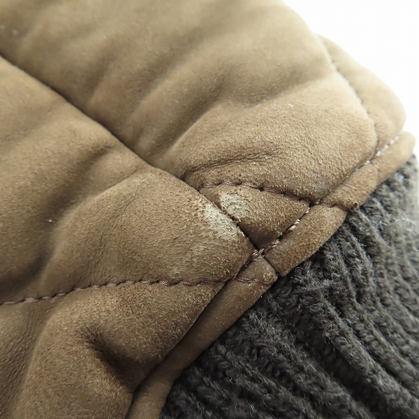 実際に弊社で買取させて頂いたAKM/エーケーエム 2012 AW RIBA nubuck shirring stitch dia track B282/Mの画像 6枚目