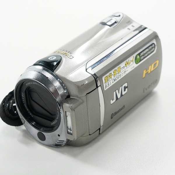実際に弊社で買取させて頂いたJVC/日本ビクター ケンウッド Everio GZ-HM570 -S エブリオ デジタルビデオカメラ 動作確認済み