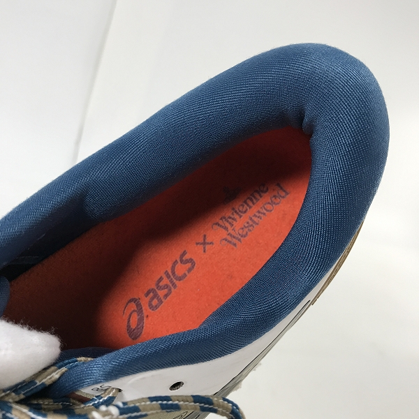 実際に弊社で買取させて頂いたASICS×Vivienne Westwood/アシックス×ヴィヴィアン 21SS GEL-KAYANO 27 DE/ゲルカヤノ27 1201A116-300/27.5の画像 4枚目