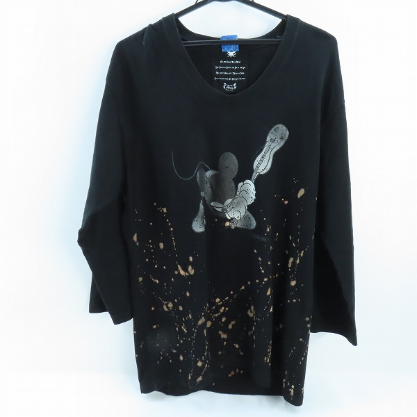 実際に弊社で買取させて頂いたRoen×Disney/ロエン×ディズニー クラッシュミッキー 7分袖 カットソー 76147044 /50