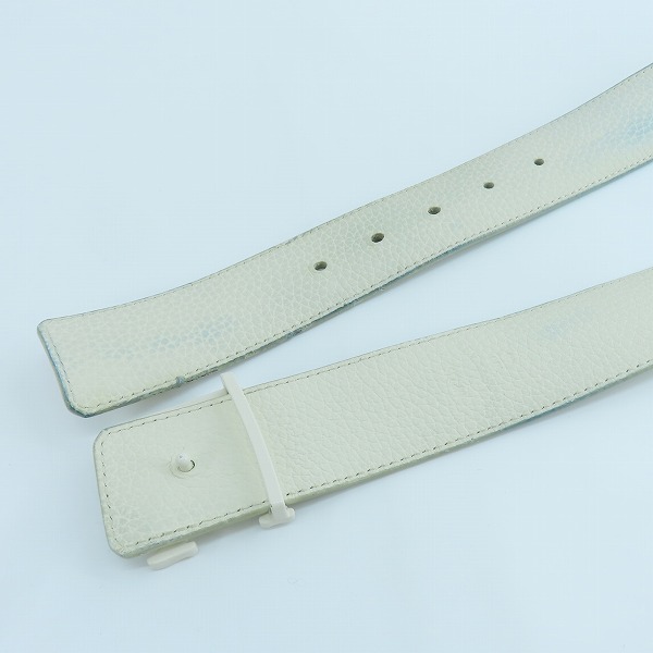 実際に弊社で買取させて頂いたLOUIS VUITTON/ルイヴィトン サンチュール LVシャープ ベルト MP235 100/40の画像 2枚目