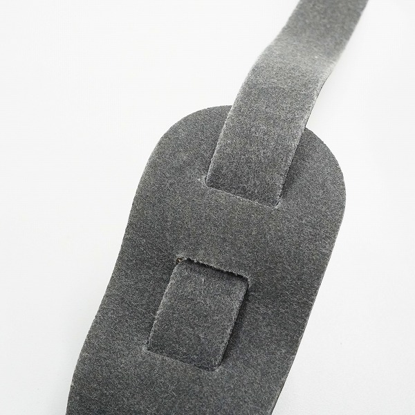 実際に弊社で買取させて頂いたFERNANDES/フェルナンデス レザー調 ストラップ ギターストラップ ベースストラップ ブラックの画像 7枚目