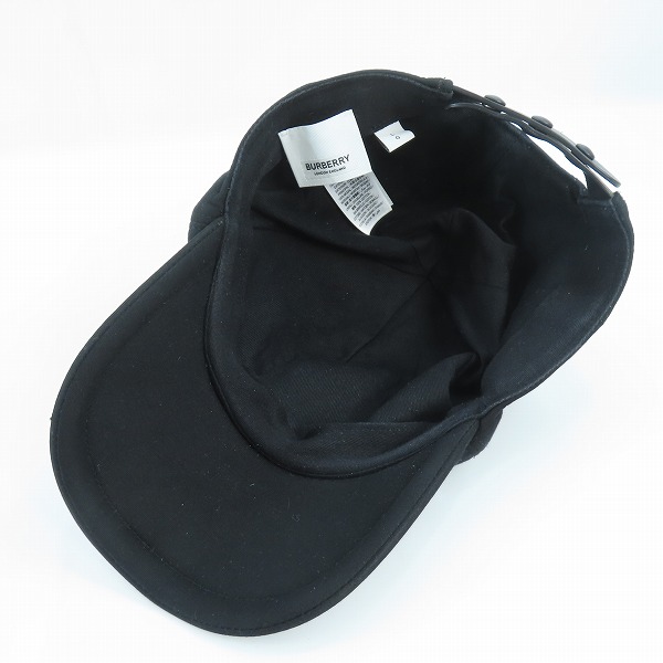 実際に弊社で買取させて頂いた【JPタグ】BURBERRY/バーバリー TBロゴ刺繍 ベースボールキャップ 8024037/Lの画像 4枚目