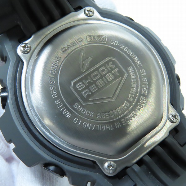 実際に弊社で買取させて頂いたG-SHOCK/Gショック カモフラージュシリーズ GD-X6900MC-1JRの画像 3枚目