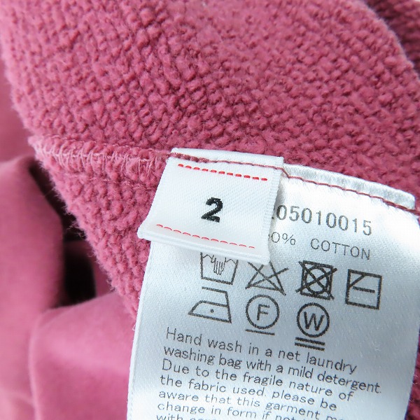 実際に弊社で買取させて頂いたvisvim/ビズビム JUMBO CREW 3/4 CRASH 3 ヴィンテージ加工 スウェット 0121205010015 2の画像 3枚目