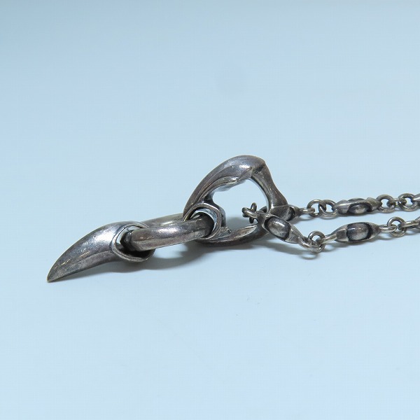 実際に弊社で買取させて頂いたLION HEART/ライオンハート HOWL/ハウル ファングド ネックレスの画像 3枚目