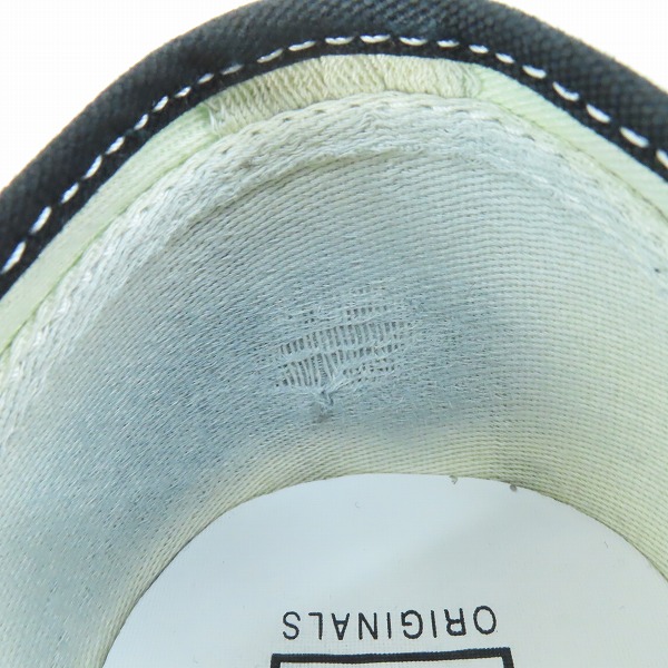 実際に弊社で買取させて頂いたVANS×WACKO MARIA/バンズ×ワコマリア Og Authentic Lx ローカットスニーカー レコード柄 ライトブルー/29の画像 7枚目