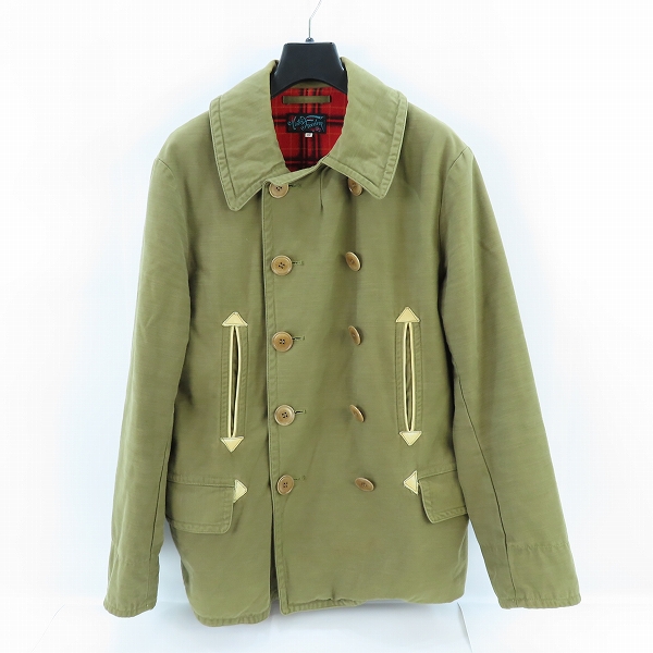 実際に弊社で買取させて頂いたSUGAR CANE×MR.FREEDOM/シュガーケーン×ミスターフリーダム MFSC Cotton Satin Mac Jacket マックジャケット SC13969 42