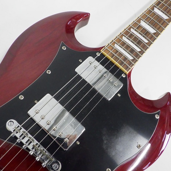 実際に弊社で買取させて頂いた★Maison/メイソン SGスタンダードType エレキギター セットネックの画像 4枚目