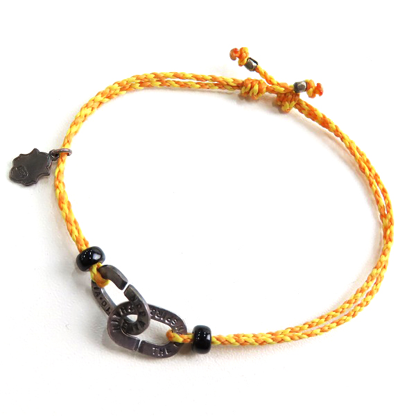 実際に弊社で買取させて頂いたAMP JAPAN/アンプジャパン チェーンモチーフ ブレスレット イエロー