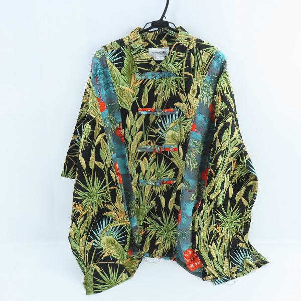 実際に弊社で買取させて頂いたDISCOVERED/ディスカバード 半袖 ドッキングシャツ/F
