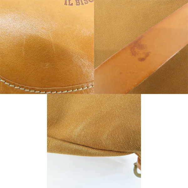 実際に弊社で買取させて頂いたIL BISONTE/イルビゾンテ レザー バックパックの画像 6枚目