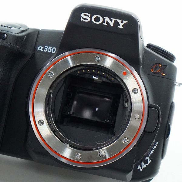 実際に弊社で買取させて頂いたSONY/ソニー DSLR-A350 α350 デジタル一眼レフカメラ ボディ 動作確認済みの画像 1枚目