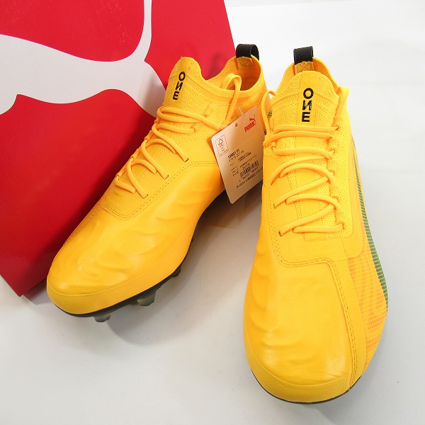実際に弊社で買取させて頂いた【未使用】PUMA/プーマ ワン 20.1 HG/サッカースパイクシューズ/105821-01/26