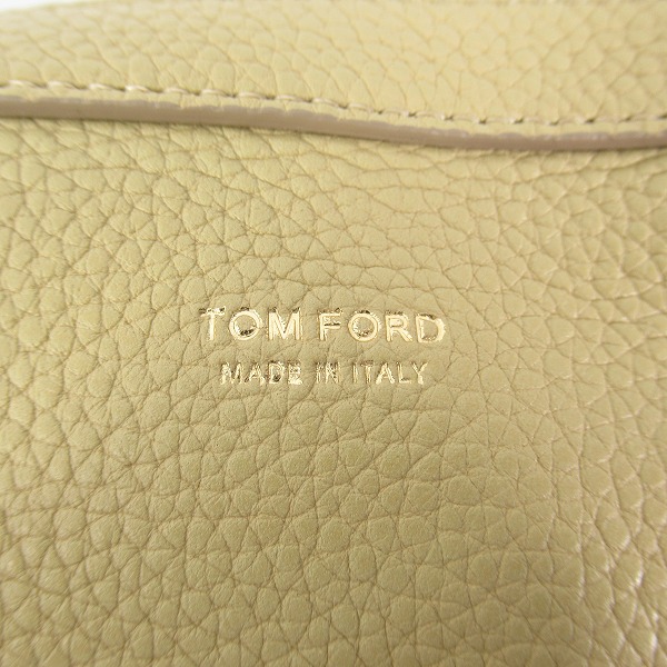 実際に弊社で買取させて頂いたTOM FORD/トムフォード レザー コスメポーチの画像 3枚目