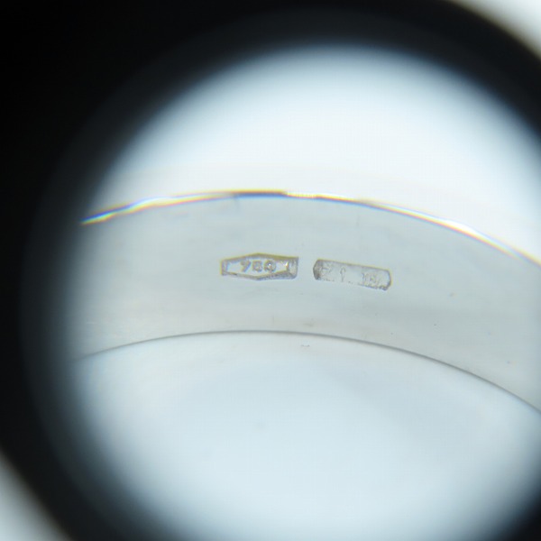 実際に弊社で買取させて頂いたGUCCI/グッチ アイコンリング  GGリング 8.5号 の画像 6枚目