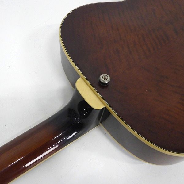 実際に弊社で買取させて頂いた★【使用感有】Ibanez/アイバニーズ ARTCORE AF84-DVS アーチトップ ピックギター/フルアコ/エレキギター Bigsby搭載の画像 8枚目