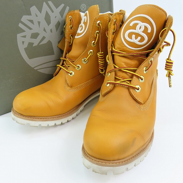 実際に弊社で買取させて頂いたTimberland×STUSSY/ティンバーランド×ステューシー 6INCH PREMIUM BOOTS 6237A  9W