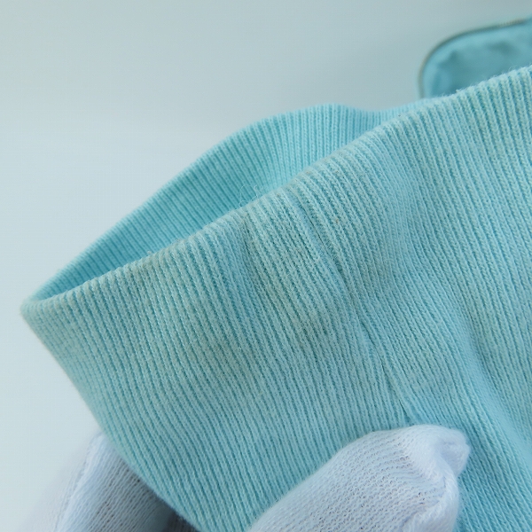 実際に弊社で買取させて頂いたA BATHING APE/アベイシングエイプ  マイロ ジップアップ パーカー ライトブルー/Lの画像 6枚目