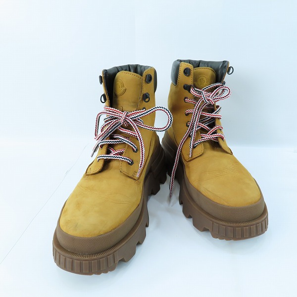 実際に弊社で買取させて頂いたMONCLER/モンクレール スエード ブーツ/シューズ 43