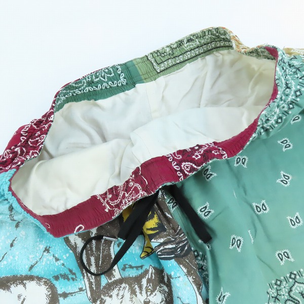 実際に弊社で買取させて頂いたChildren of the discordance/チルドレンオブザディスコーダンス ペイズリー ハーフパンツ ショーツ/3の画像 2枚目